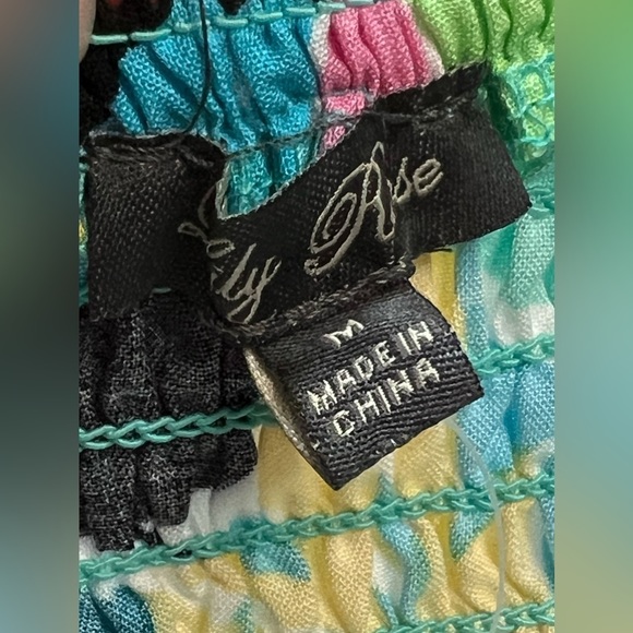 Lily Rose Tropical Crop Top Size M - Picture 6 of 8